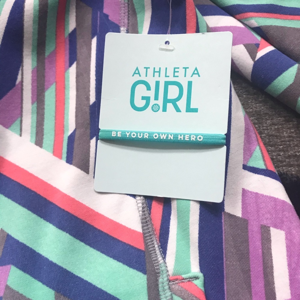 Kids Athleta hooded zip up jacket